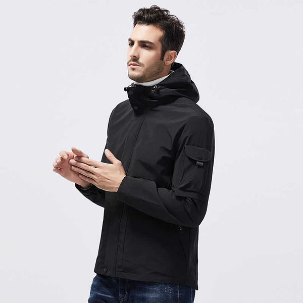 

autumn men's coat youth leisure et student outdoor sportswear wear, Black;brown