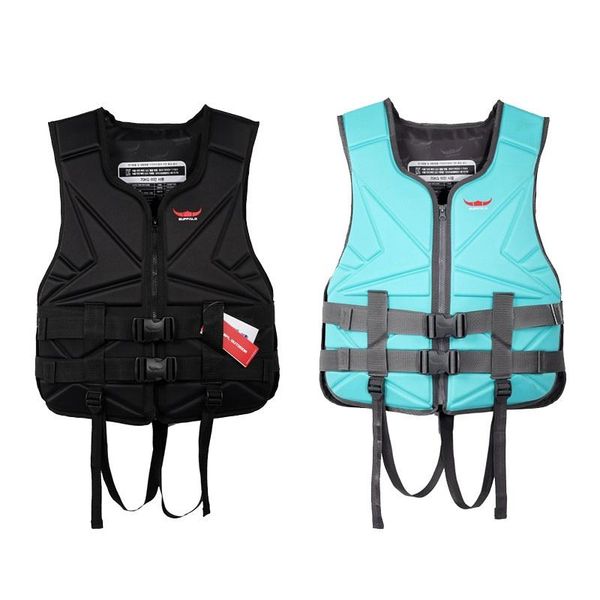 

life vest & buoy neoprene boating rafting water skiing swimming safety jacket buoyancy swimsuit professional equipment men -40