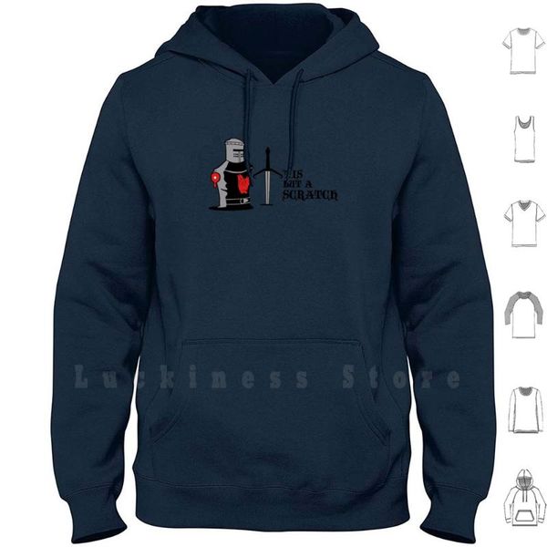 

tis but a scratch hoodies black knight dark men's & sweatshirts