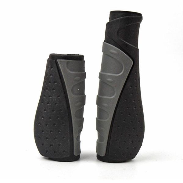 

bike handlebars &components 1pair bicycle handlebar grip tpr rubber long/short shift handle grips handles for accessories