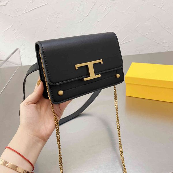 

factory outlet design xiao zhan's new t-button small square bag fashion single shoulder diagonal span portable buckle women's wais