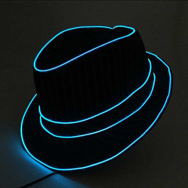 

other event & party supplies luminous trendy el wire hat glowing magic for nightclub cocktail