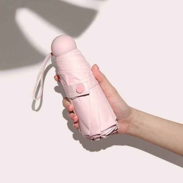 

mini folding umbrella rain women black coating uv protection portable sun parasol small pocket paraguas 40u0021 umbrellas