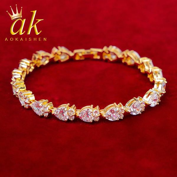 

link, chain heart bracelet copper gold color rock women jewelry, Black