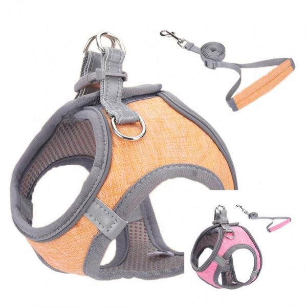

dog collars & leashes stylish dogs chest strap traction rope kit pet set sturdy windproof
