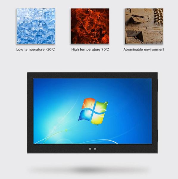 

monitors open frame 12 inch resistive touch screen industrial monitor