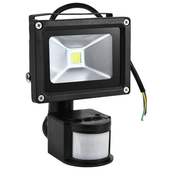 

flood light 10w 20w 30w 50w motion sensor waterproof ac85-265v projection lamp outdoor corridor garage monitoring fill floodlights