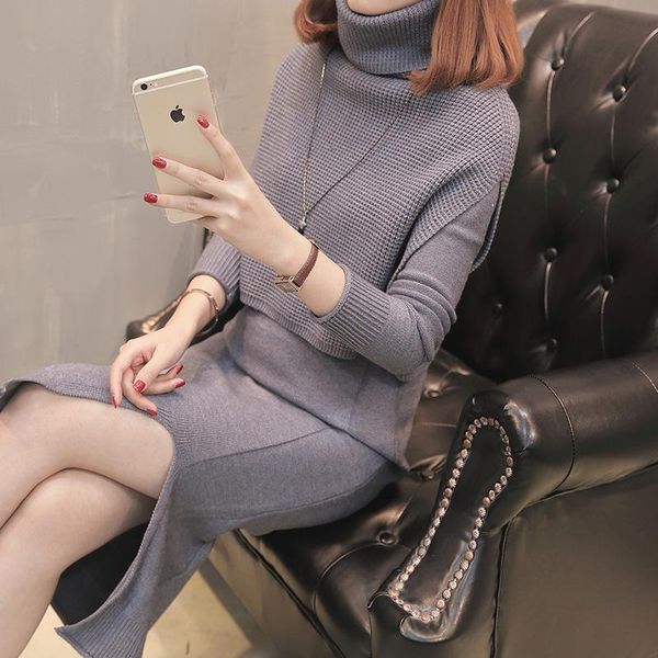 

women's sweaters 6300 (5 room 4, ranked no. 5 on the high collar knitted skirt suit) - 75, White;black