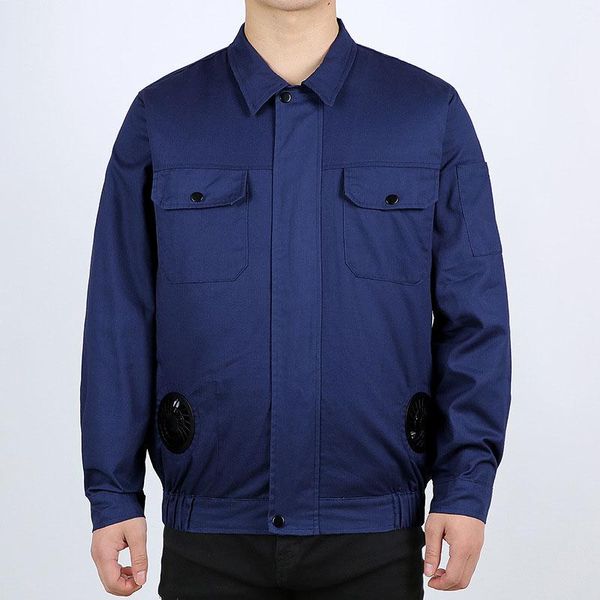 

men's jackets military camo hunting fishing cool coat summer fan cooling jacket men air conditioning clothing usb fans bomber y, Black;brown