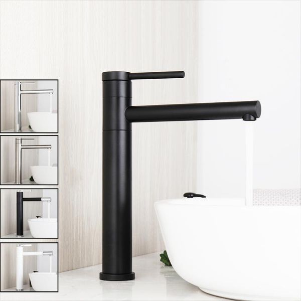 

nickel brush bathroom basin mixer faucet black / chrome swivel wash sink tap stream spray counter & cold faucets
