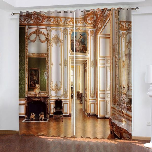 

curtain & drapes 3d custom size fashion art deco po living room bedroom full shading heat insulation window
