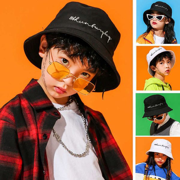 

chaopai children hip hop hat boy fisherman girl korean sunscreen spring and autumn, Yellow