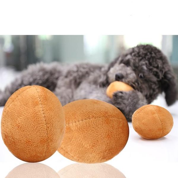 

egg plush pet toys, cat sounding bell cute doll kitty chew supplies toys