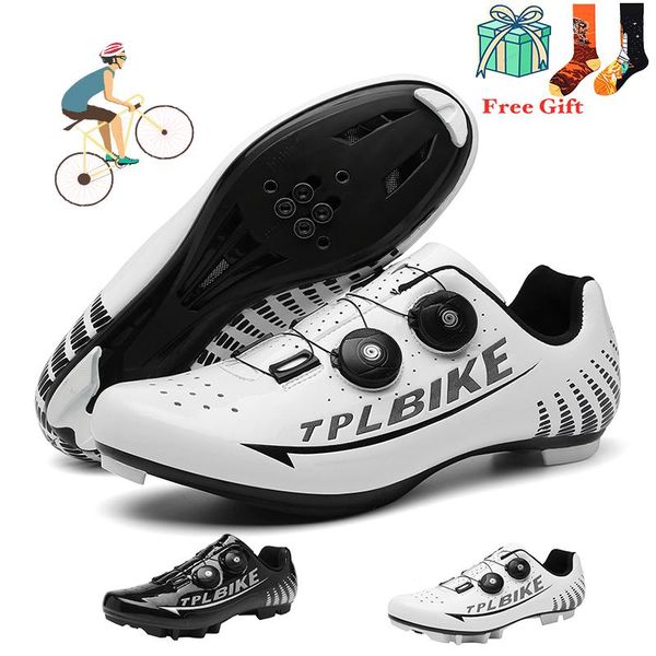 

cycling footwear 2021 mtb shoes men's mountain road racing flat bike clit sneaker cleat female dirt speed route spd biking, Black