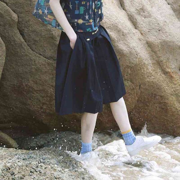 

Women Wide Leg Pants Knee Length Summer Cute Letters Embroidery Summer Ladies Pants Loose Pocket Zipper, Black;white