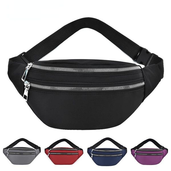 

waist bags 1pc women bag men fanny pack female banana hip bum money pouch ladies fashion travel shoulder purse belly pocket