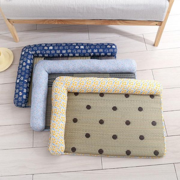

cat beds & furniture summer nest indoor mat rush cool pet accessories
