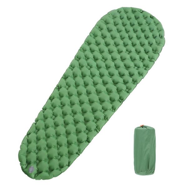 

outdoor pads sleeping pad camping ultra-light portable mummy moisture-proof cushion diamond inflatable