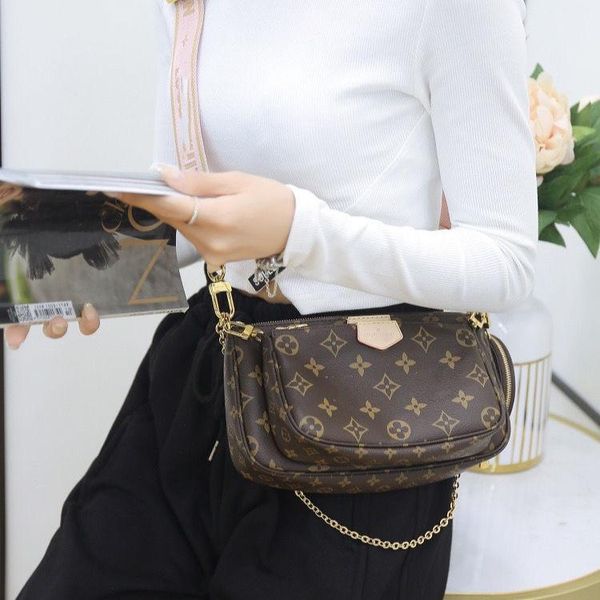

classic shoulder bags designers purses women's fashion messenger shopping bag crossbody handbags gglvlouisvitton ysl&, Red;black