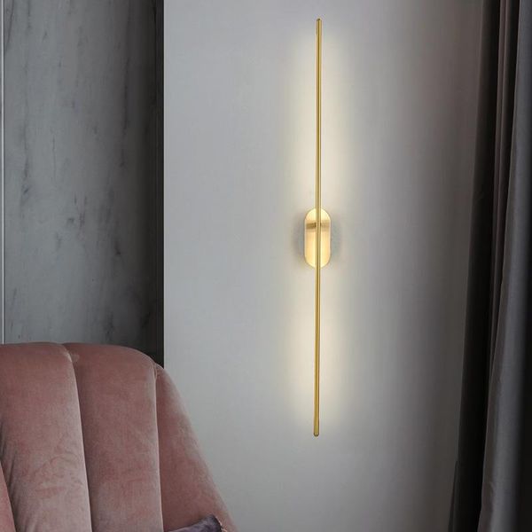 

wall lamp modern line led luxury bedroom bedside decoration minimalism vanity lamps living room mirror indoor lighting
