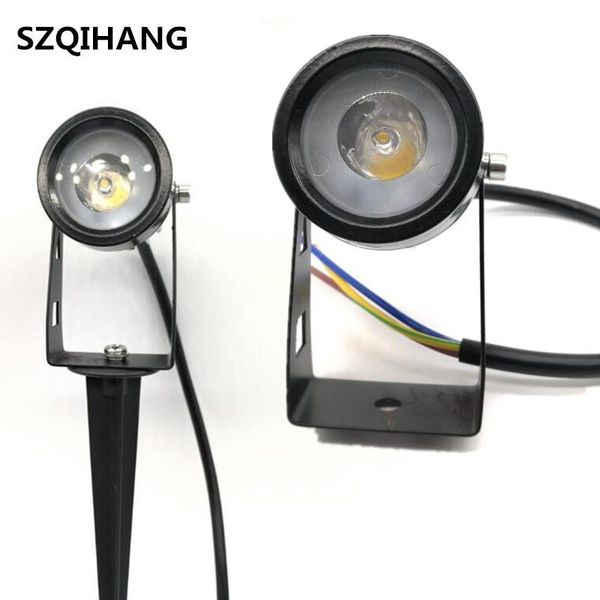 

lawn lamps high power 3w waterproof outdoor garden light led underground spotlights landscape lamp ac 85-265v/dc12v
