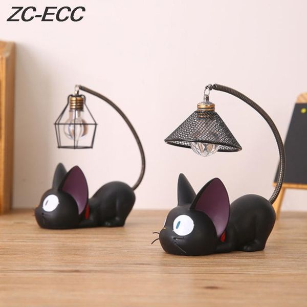 

table lamps zc-ecc cat night lamp novelty light baby child boy girl bedroom lighting fixtures