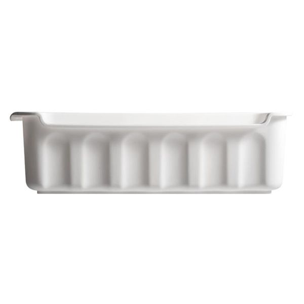 

storage bottles & jars 1pc pp large capacity plate kitchen use basket (white)