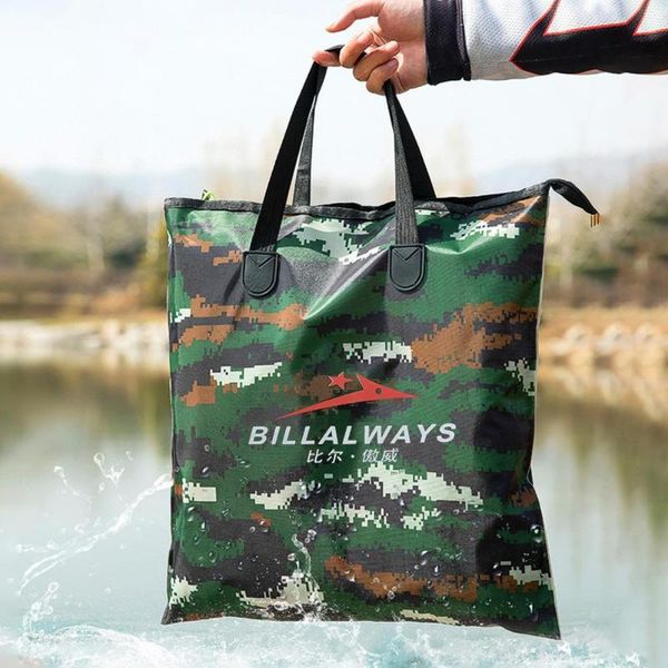 

fishing accessories water tank sturdy bag oxford cloth leak proof fashion strong loading bucket