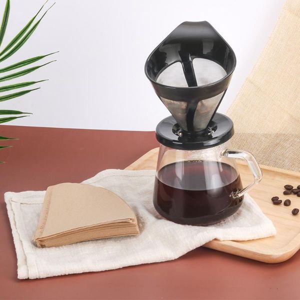 

coffee filters modern filter cone cup stainless steel woven mesh reusable