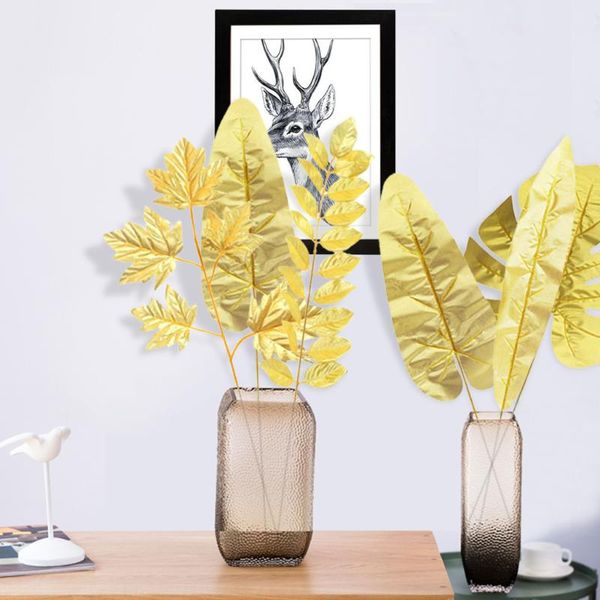 

fake flowers golden tortoise artificial flower plant bonsai wedding decoration ins wind festival supplies home decor swwq decorative & wreat