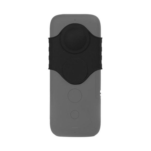 

lens caps -fisheye cover protector for insta360 one x camera case silicon insta 360 accessories black