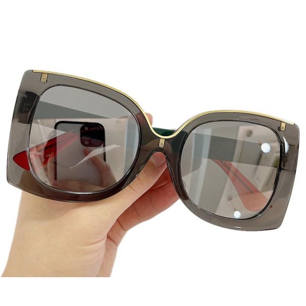 

sunglasses 2021 for women men fashion all-match design mirror gradient lens eyewear feminino, White;black