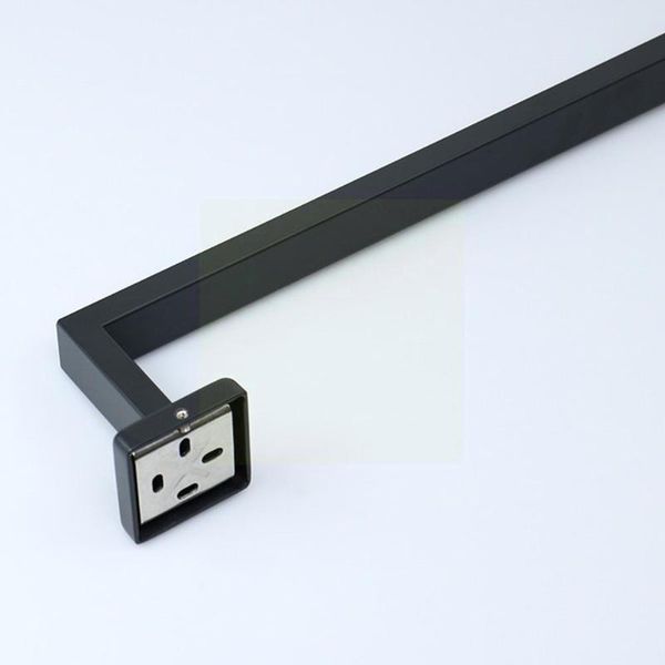 

towel racks rack four-piece black bar set bathroom hardware pendant d5u9