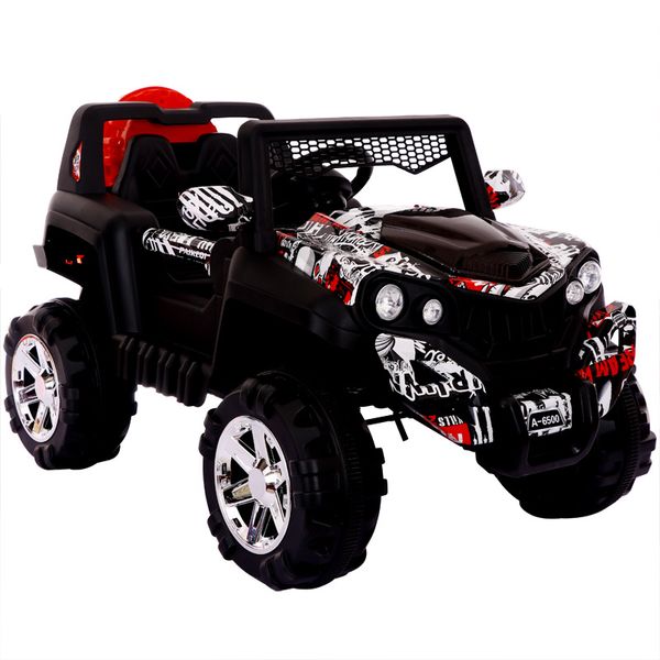 Versão atualizada do carro elétrico de bebê infantil veículo off-road veículo de quatro rodas de controle remoto carro balanço bebê brinquedo presente coleção