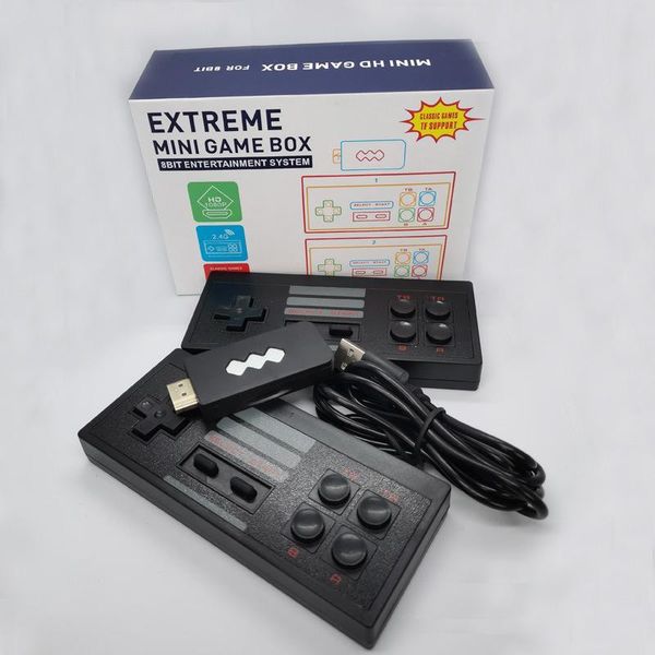 

game controllers & joysticks 4k av hd video console built-in 620/818 mini retro wireless controller tv output dual players