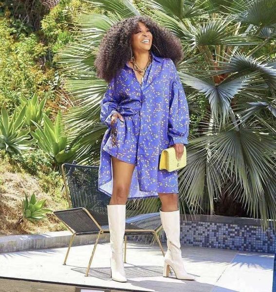 

women's autumn and winter fashion loose print dress, Black;gray