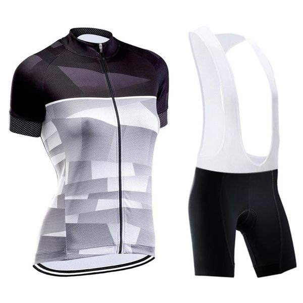 

racing sets summer 2021 pro team road bike cycling clothes women short sleeve jersey set quick dry mtb uniform ropa ciclismo, Black;blue