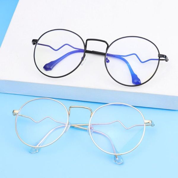 

sunglasses women fashion anti-fatigue vintage round myopia glasses oversized eyeglasses diamond studded eyewears computer goggles, White;black