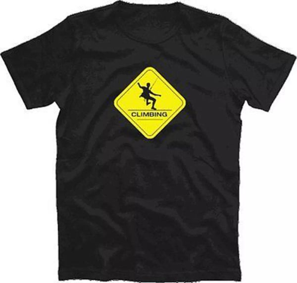 

alpiniste crossing ii alpiniste grimper climb wandernt-shirt tailles s-xxxl, White;black