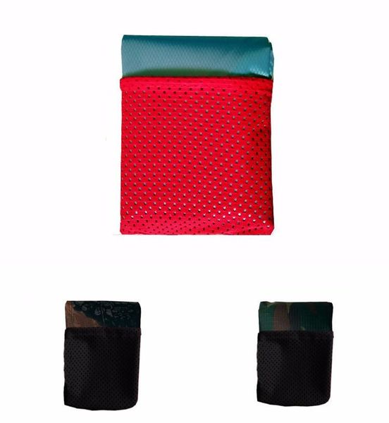 

outdoor pads portable mini folding pocket pad mat, beach crawling waterproof moisture proof picnic mat