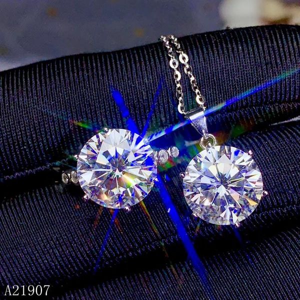 

boutique jewelry 925 sterling silver inlay 5 carats moss diamond jewel female ring pendant + necklace support test bracelet, earrings &, Black
