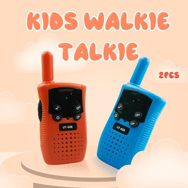 

pieces kids walkie talkies outdoor toys long range talkie for user-friendly & easy to operate bright fun