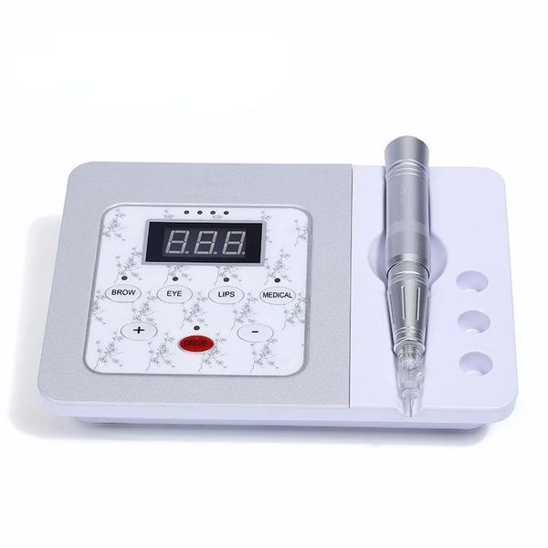 

nail drill & accessories 7800ma 15w 0-2.5mm needle scale button control permanent makeup pen for lips and eyes tattoo