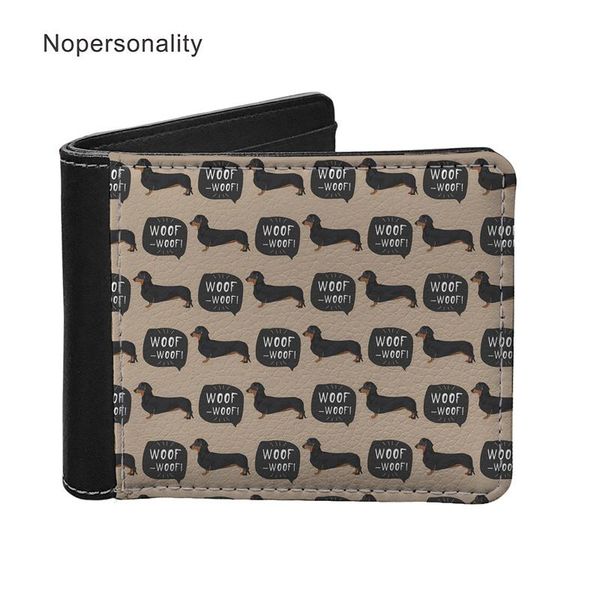 

wallets nopersonality men leather casual dachshund 3d printting man short purse holder coin/po, Red;black