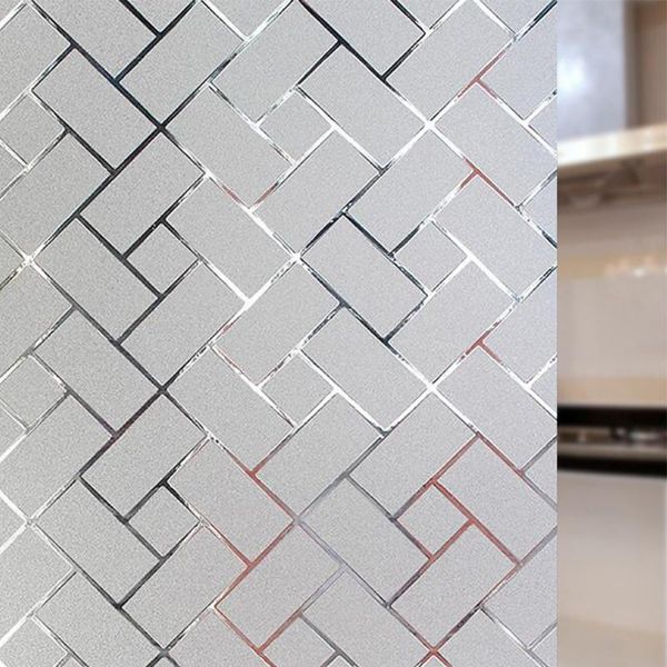 

window stickers anti-uv frosted bedroom non-adhesive film privacy home office decorative removable pvc cling glass