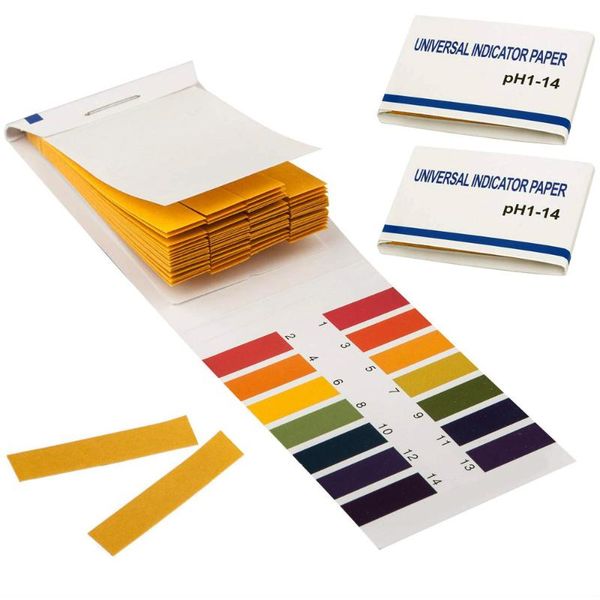 

meters ph test strips controller 80 measure full range 0-14 litmus paper for water soil monitoring acidity tool
