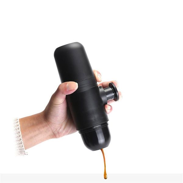 

outdoor portable coffee cup mini pot hand press machine for home travel espresso kitchen gadgets roasters