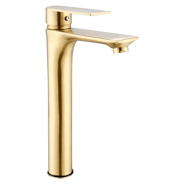 

light luxury matte gold brushed basin faucet bathroom sink faucets