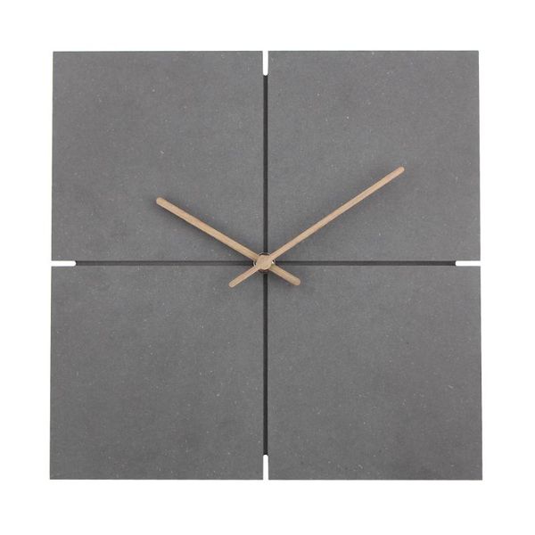 

wall clocks minimalist wooden modern clock design decoration living room nordic wood luxury home decor reloj pared