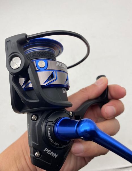 

baitcasting reels original penn battle iii 2000le ---6000le big sea saltwater boat fishing wheel 5+1 bb with full metal body spinning reel